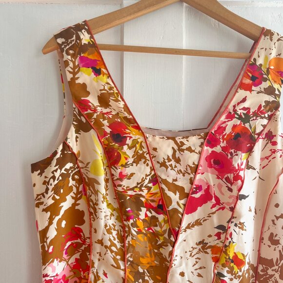 Sundance Floral Silk Dress - Picture 3 of 7